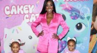 AMARA LA NEGRA AND HER DAUGHTERS ATTEND GABBY’S DOLLHOUSE: THE MOVIE SCREENING
