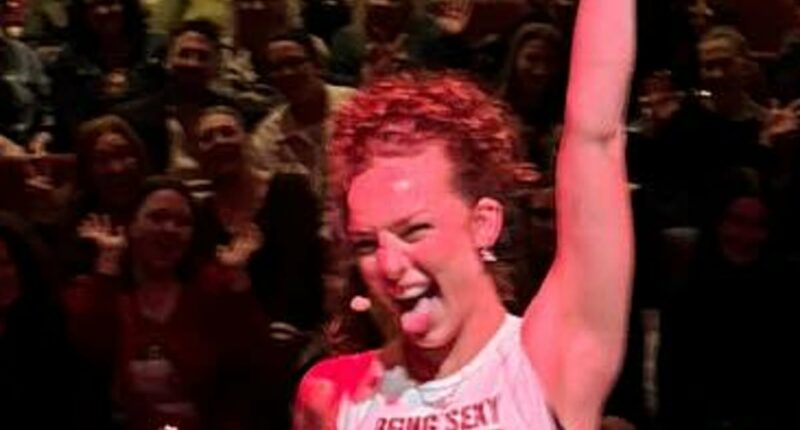 Abbie Chatfield turns up the heat in raunchy stage photos as she finishes touring her live Trauma Dump show across New Zealand