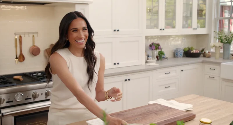 After Meghan Markle Adds Fuel to Rumors About Banned Royal Family Foods in 'With Love Meghan,' Queen's Elizabeth's Former Chef Sets Record Straight