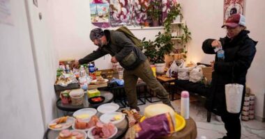 After missile strike near Kyiv, volunteers and one café owner help stitch life back together