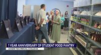 Aiken Technical College celebrates one year anniversary of student food pantry