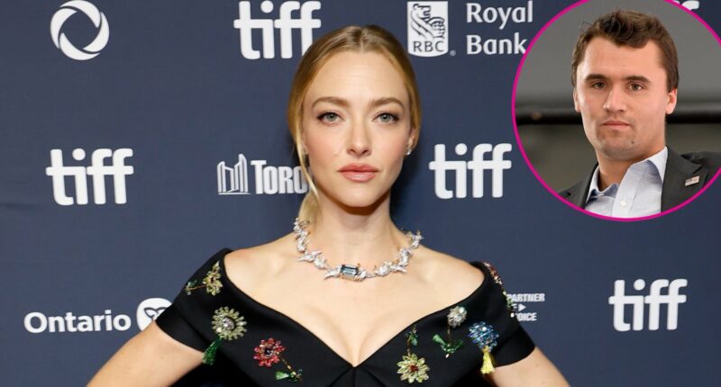 Amanda Seyfried Addresses Comments on Charlie Kirk: 'Taken Out of Context'