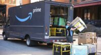 An Amazon Prime driver