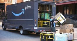 An Amazon Prime driver