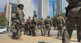 Armed U.S. Border Patrol agents spotted in downtown Chicago as part of ongoing 'Operation Midway Blitz'