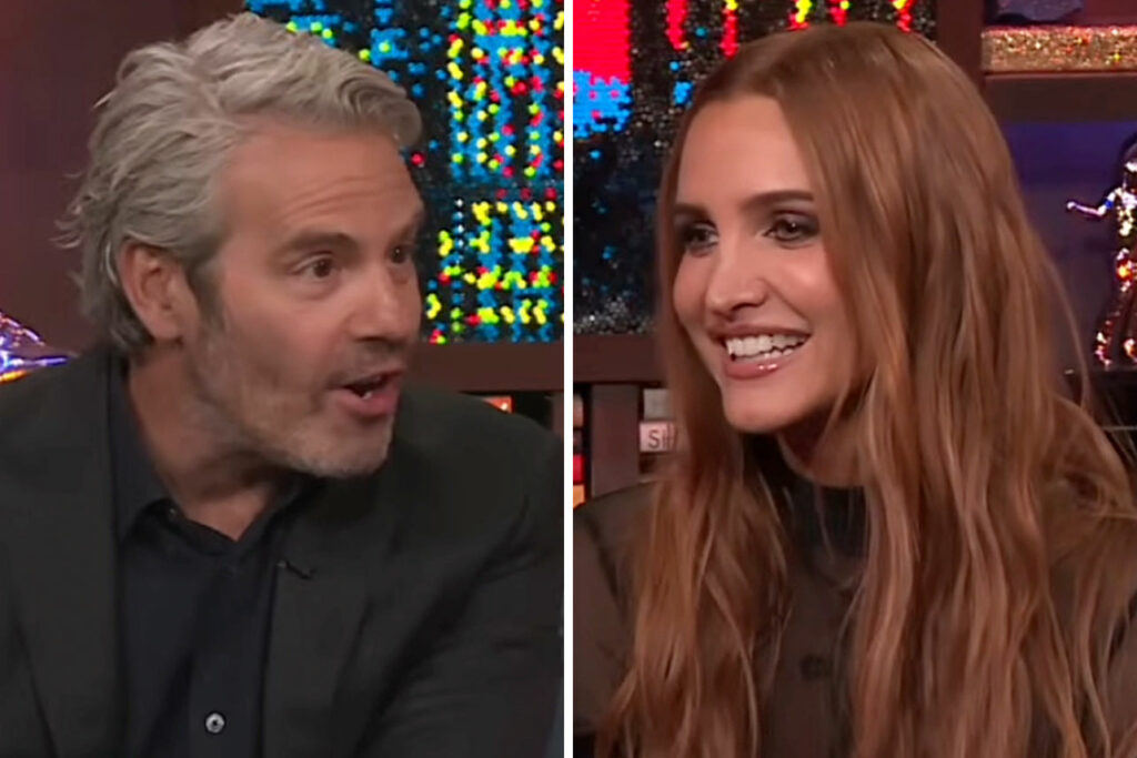 Ashlee Simpson shocks Andy Cohen by revealing which 'Vanderpump Rules' star she's close with: "What?!"
