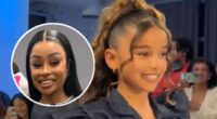 BLAC CHYNA SUPPORTS DAUGHTER DREAM KARDASHIAN AS SHE HITS RUNWAY