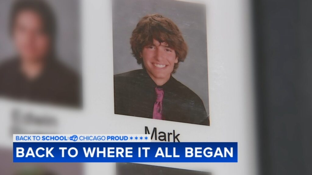 Back to school: ABC7 Chicago's Rob Elgas, Mark Rivera return to Crystal Lake Central High School amid back-to-school season