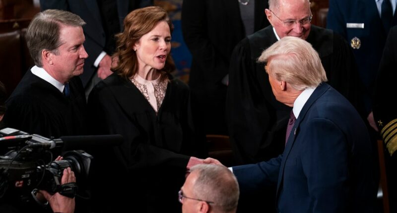 Barrett weighs in on Trump third-term talk
