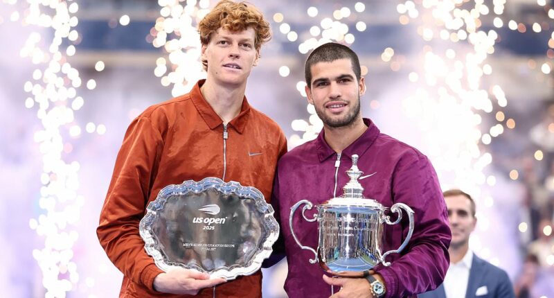 Bizarre truth about tennis' bombshell love triangle... as insiders turn on Brooks Nader over flings with Carlos Alcaraz and Jannik Sinner