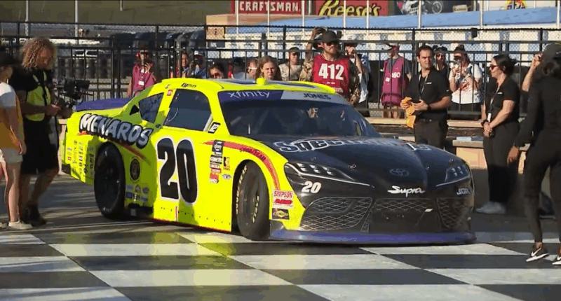 Brandon Jones secures Xfinity Series Round of 8 spot at Kansas Speedway