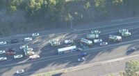 Bus crash Sydney's M2