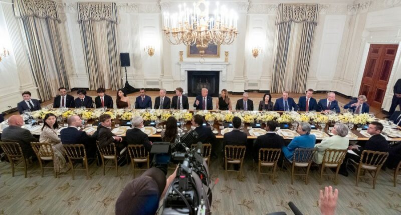 CEOs, tech leaders jump at chance to shmooze with Trump