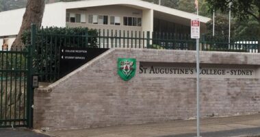St Augustine's College in Brookvale, in northern Sydney.