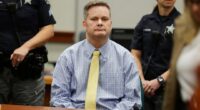 FILE - Chad Daybell sits at the defense table after the jury's verdict in his murder trial was read at the Ada County Courthouse in Boise, Idaho, on Thursday, May 30, 2024. Daybell has been sentenced to death for murder of wife and girlfriend’s 2 youngest children on Saturday, June 1. (AP Photo/Kyle Green, Pool)