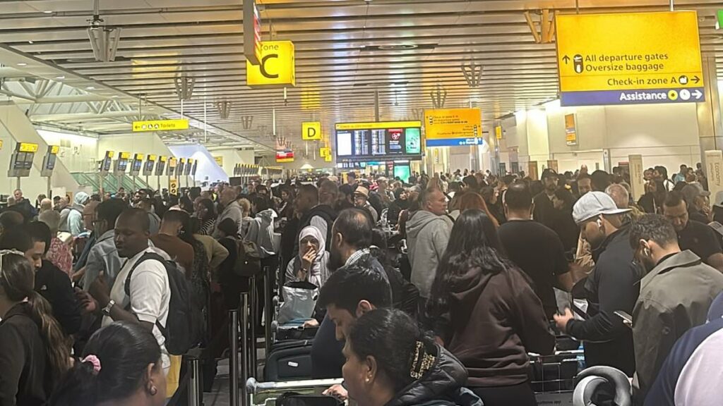 Chaos at Heathrow after cyber attack at several European airports causes disruption: Hackers hit firm whose check-in and boarding systems are used by airlines across the world