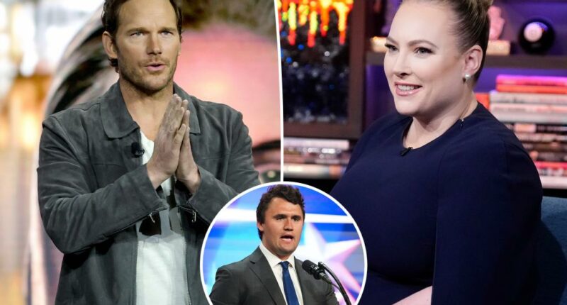 Charlie Kirk dead at 31: Chris Pratt, Meghan McCain and more celebs react to assassination