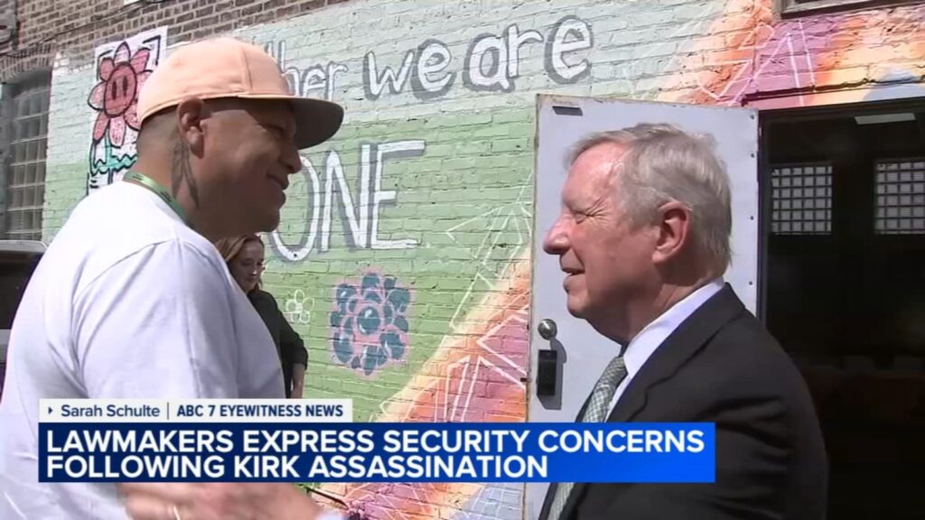 Charlie Kirk death: Illinois lawmakers share security concerns in wake of shooting of Chicago-native Turning Point USA founder