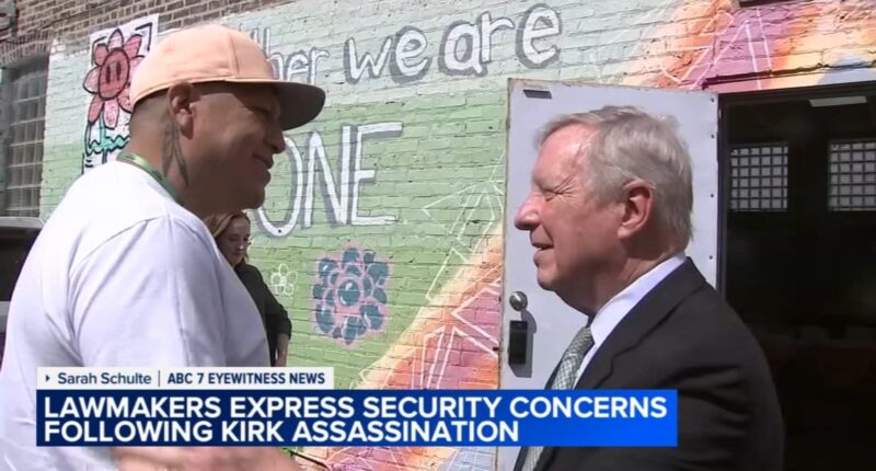 Charlie Kirk death: Illinois lawmakers share security concerns in wake of shooting of Chicago-native Turning Point USA founder