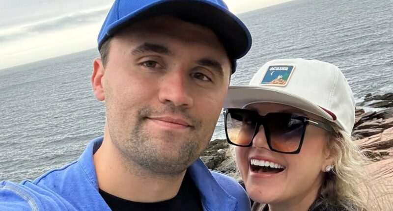 Charlie Kirk’s Wife Erika Shares Photo of Emotional Moment at His Casket