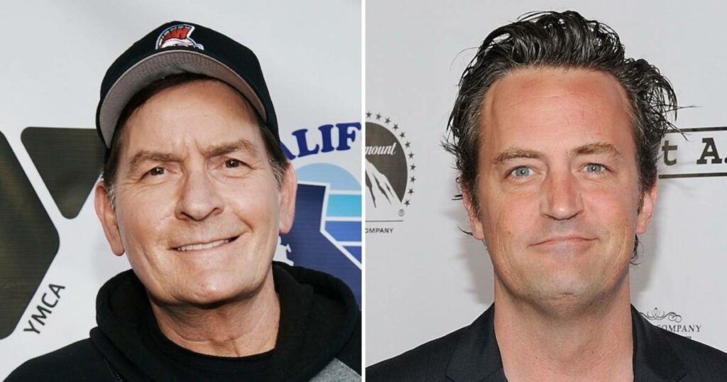 Charlie Sheen Claims He Could Tell Matthew Perry 'Wasn't Sober'