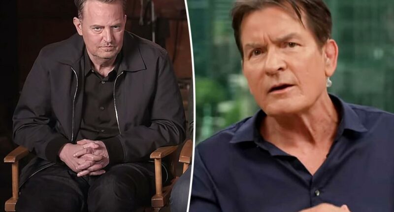 Charlie Sheen claims he ‘could tell’ Matthew Perry ‘wasn’t sober’ a year before shocking death