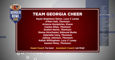 Cheer Team rosters for Border Bowl XIII revealed