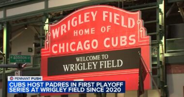 Chicago Cubs set to take on San Diego Padres in first MLB playoff game at Wrigley Field since 2020