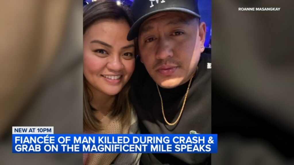 Chicago crime: Fiancée of Mark Arceta, expectant father killed in crash with Mag Mile Louis Vuitton burglary suspects, speaks out