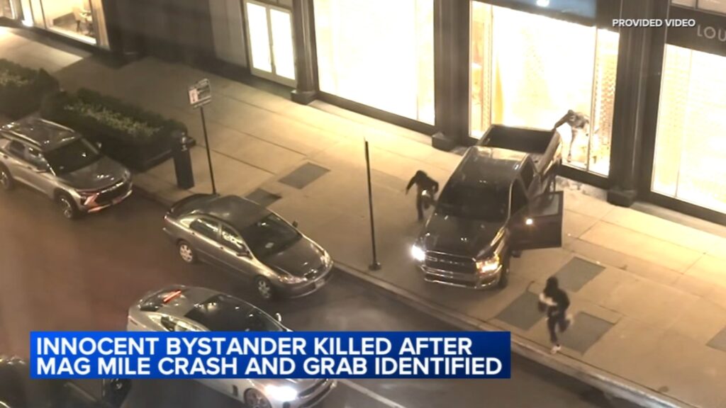 Chicago crime: Mark Arceta killed in crash after burglars smash into Magnificent Mile Louis Vuitton store on Michigan Avenue