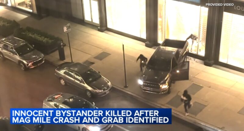 Chicago crime: Mark Arceta killed in crash after burglars smash into Magnificent Mile Louis Vuitton store on Michigan Avenue