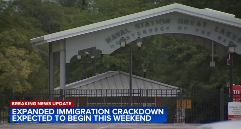 Chicago immigration enforcement: Illinois protesters demonstrate ahead of expected surge in ICE operations this weekend