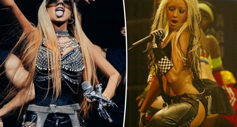 Christina Aguilera gets ‘Dirrty’ again, reviving her iconic chaps two decades on