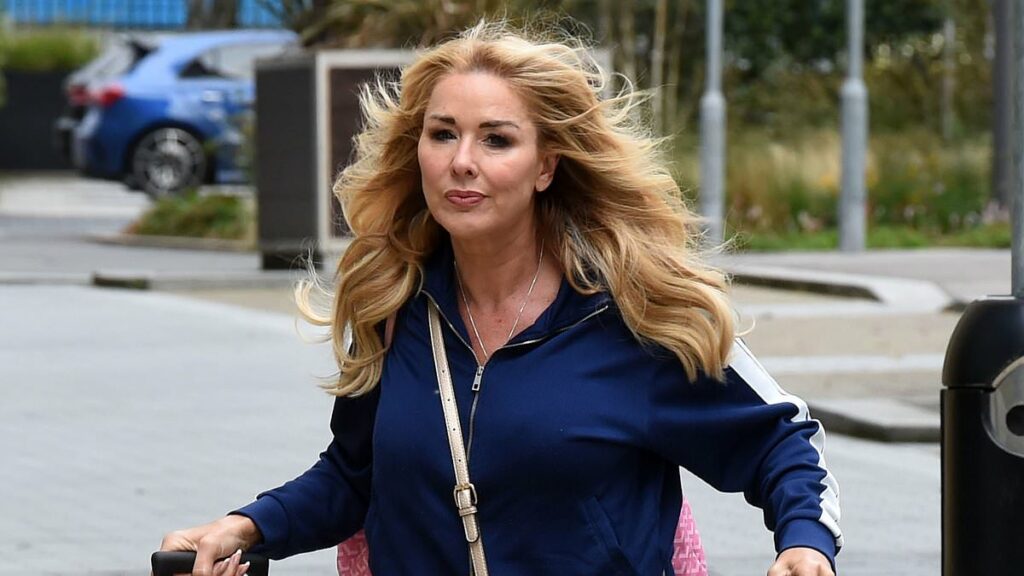 Claire Sweeney returns to work following Ricky Hatton's death