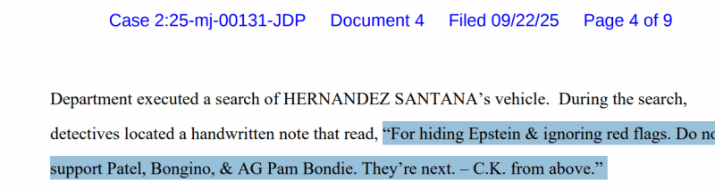 Court docs reveal notes allegedly written by Sacramento ABC shooting suspect