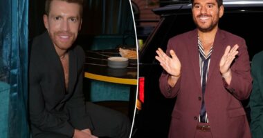 Danny Murphy and Evan Real wore these ‘so comfortable’ suits for the ‘Virtual Reali-Tea’ Awards