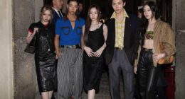 Dario Vitale debuts as Versace creative director in 'intimate' event with VIPs and sex-charged looks