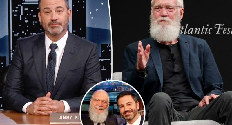 David Letterman reveals how Jimmy Kimmel reacted to indefinite suspension from late-night show