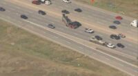 Driver dead in I-25 crash after hit by tire that came off another vehicle: Officials