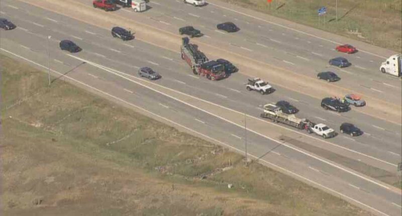Driver dead in I-25 crash after hit by tire that came off another vehicle: Officials