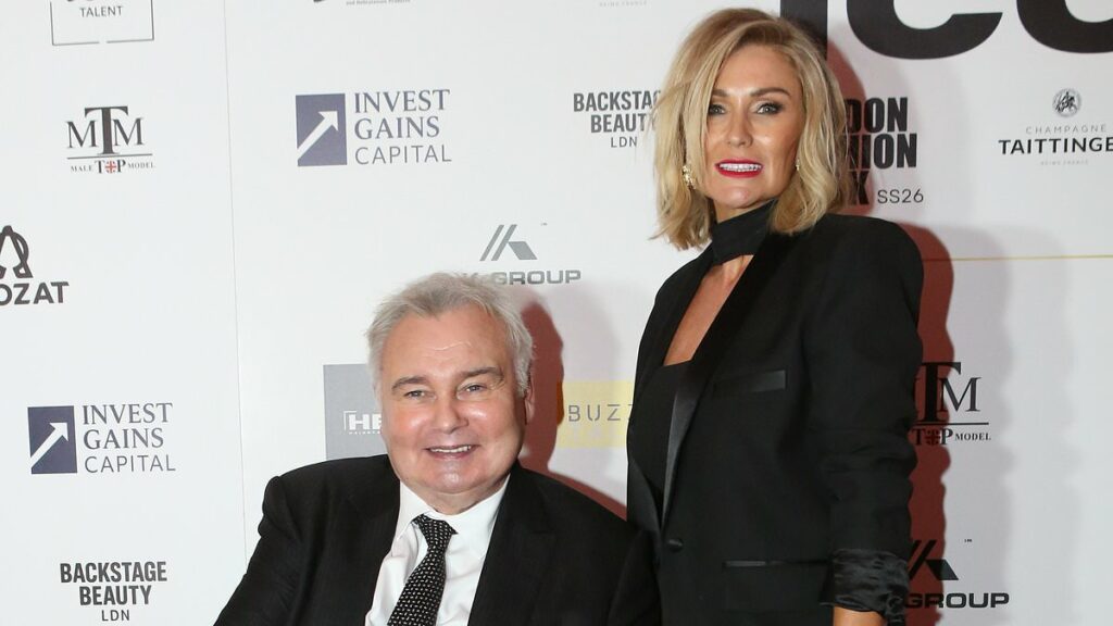 Eamonn Holmes and Katie Alexander enjoy first red carpet together