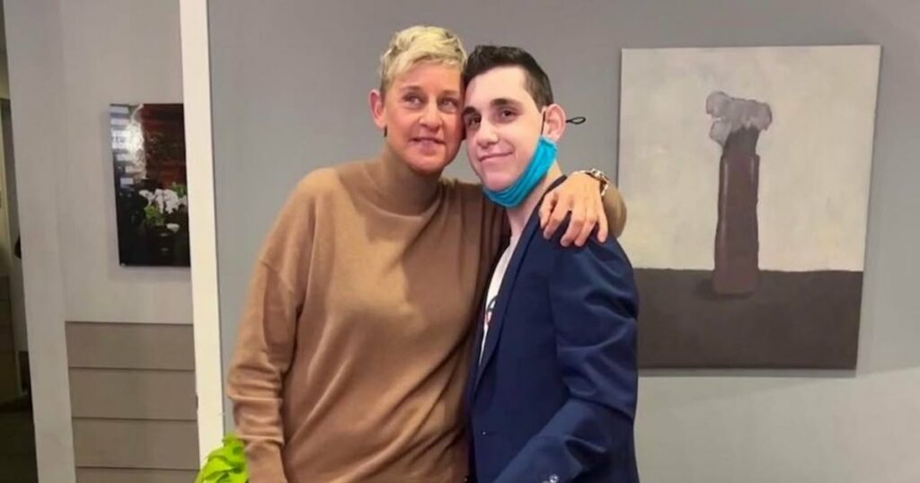 Ellen DeGeneres Honors ‘Boyfriend’ Tayt Andersen After His Death at Age 19