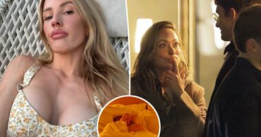 Ellie Goulding strips down for racy bedroom snap as ex-husband sparks romance with Olivia Wilde