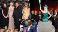 Eric Adams attends powerbroker John Catsimatidis’ birthday after vowing to stay in mayoral race