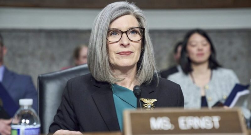 Ernst announces she won't seek reelection