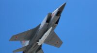Three Russian MiG-31s have flown into Estonian airspace.