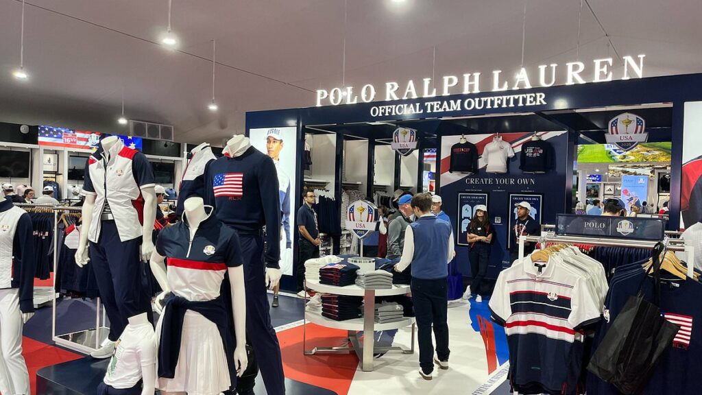 Eye-watering cost of Ryder Cup merchandise: Chopping boards, designer handbags and the 74,000-square-foot superstore
