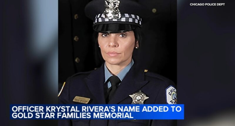 Fallen Chicago Police Department Officer Krystal Rivera to be enshrined on Gold Star Families Memorial wall