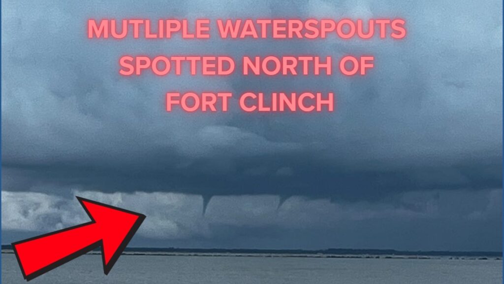 Flooding, waterspouts reported in Fernandina Beach
