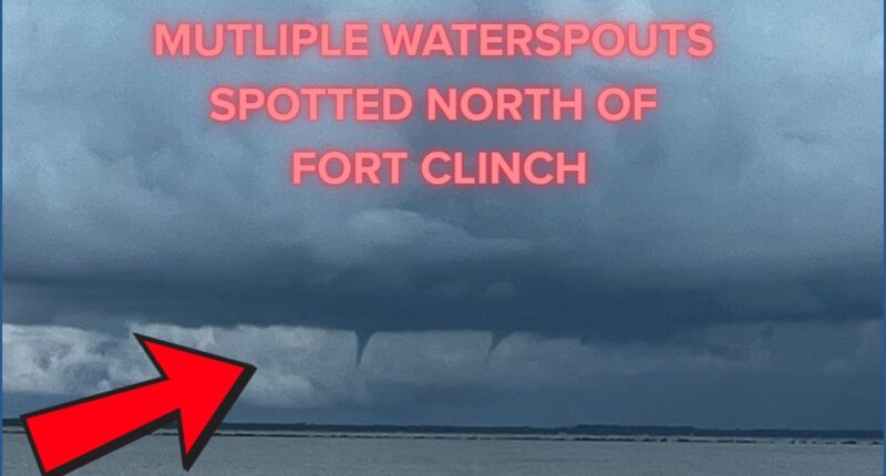 Flooding, waterspouts reported in Fernandina Beach